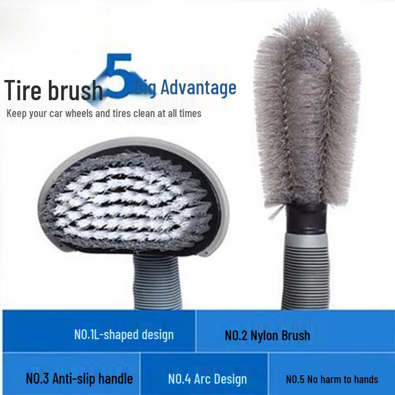 Antuobu Car Wheel & Tire Cleaning Brushes