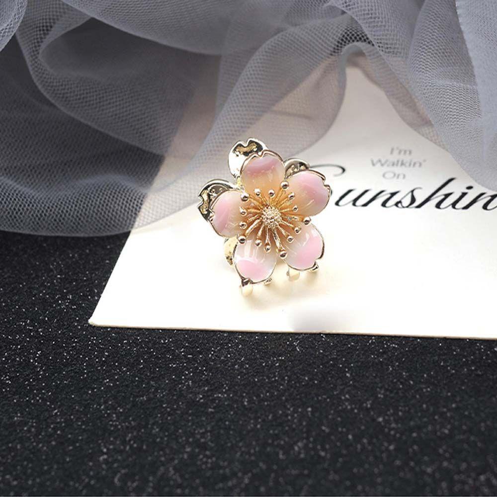 Girl's Headdress Cherry blossom Hairpin Women's Hair Clip Flower Hair Claw Small Flower Barrette