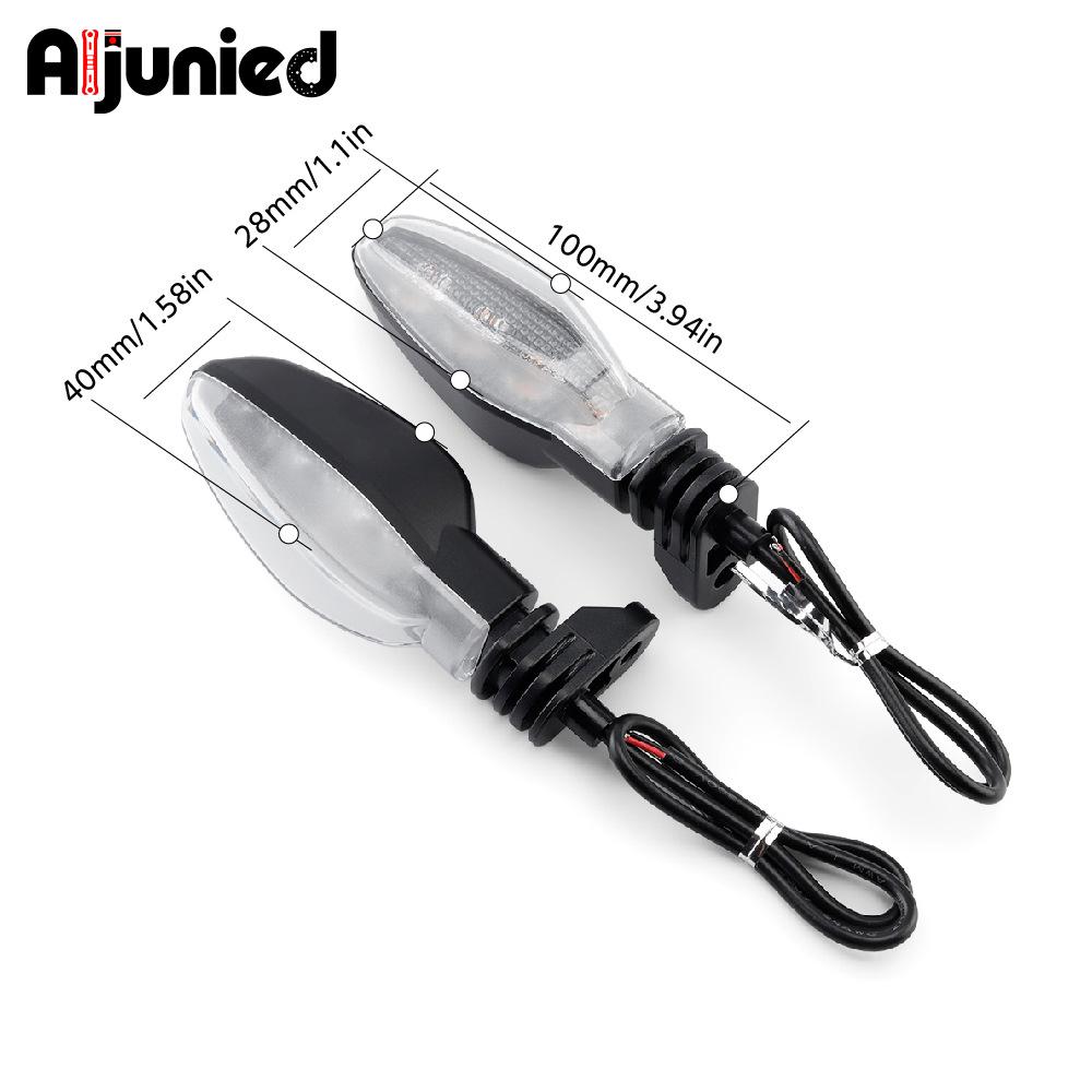 12V LED Turn Signals for Triumph 675/660: Super Bright Front & Rear Motorcycle Indicators