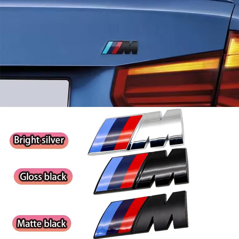 For BMW C45mm 55mm 73mm 90mm Car M Logo Fender Side Emblem Rear Trunk Badge Sticker Accessories For BMW M M3 M5 M6 X3 E46 E90 F30 G20 E36