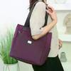 Borsa a tracolla in nylon impermeabile leggera, borsa a tracolla di grande capacità, per borse da lavoro, scuola e viaggi