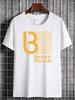 Beo Records Men's T-Shirt | Stretch, Breathable, Soft Printed Fabric; Unisex Casual Top Suitable for All Seasons Mens T Shirts