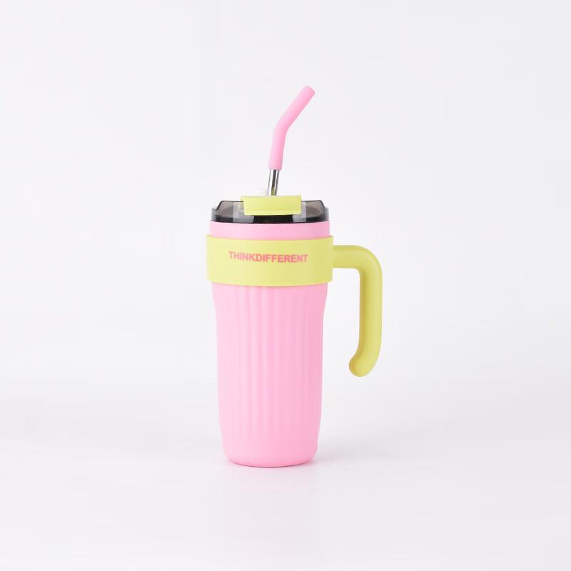 DuoLi 316 Stainless Steel Insulated Tumbler with Straw, 860ml