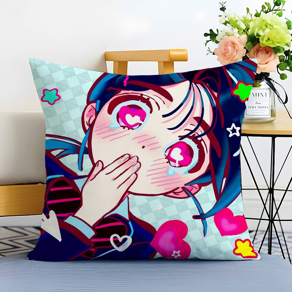 Family Love Anime A-Alien Stage-MT Pillow Case Printed Brushed Fleece Pillow Baby Skin-Touch Eco-Friendly Dye-Sublimat
