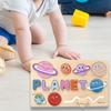Puzzle Montessori Wooden Toy Cognitive Educational Interactive Shape Learning