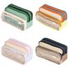 Large Capacity Pencil Bag Japanese Styles Pencil Case Pen Pouch Clear Pencil Pouch Pen Case School Office Supplies