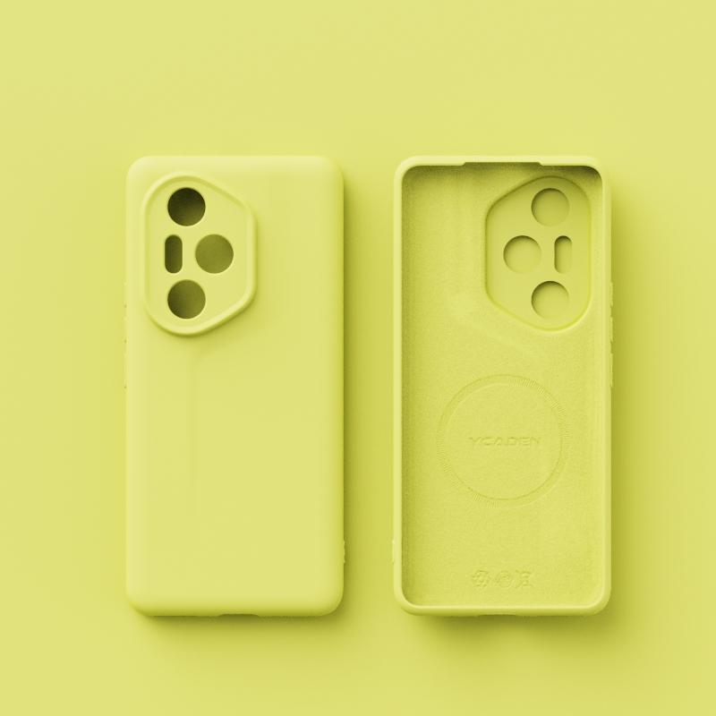 For Wireless Charge Magsafe Soft Liquid Silicone Phone Case For Huawei Honor 300 200 Pro 90 70 50 Magnetic Slim Protection Cover