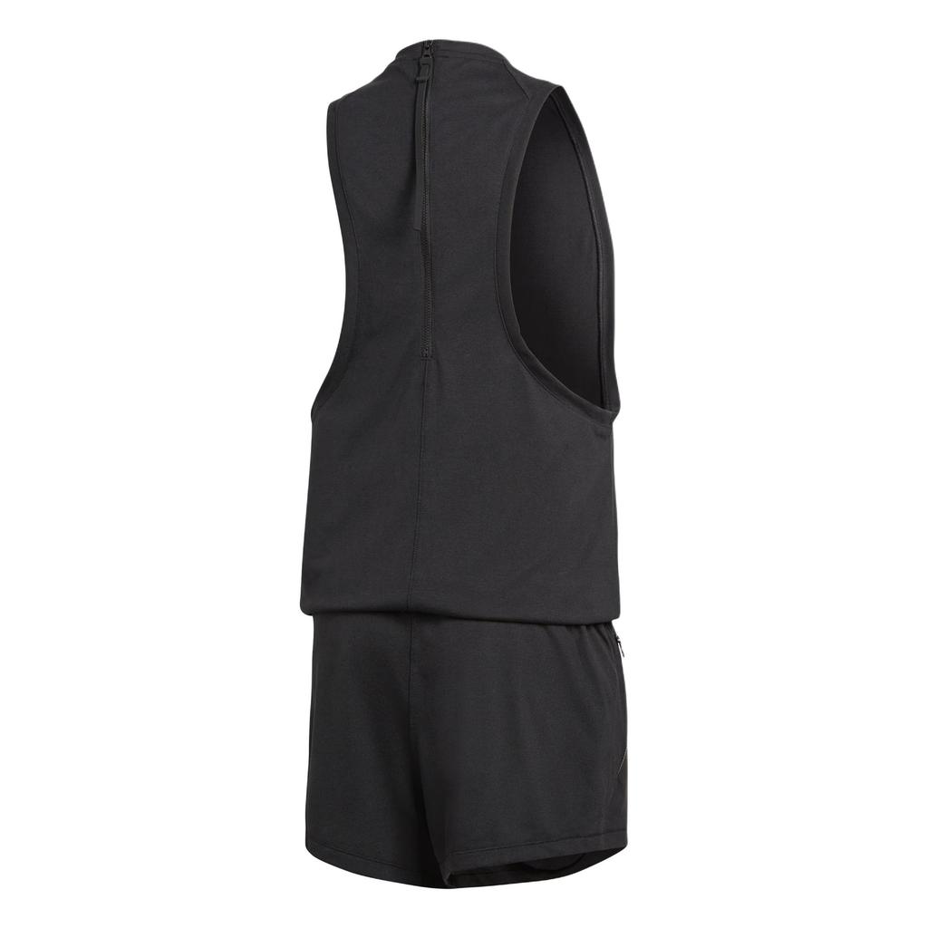 adidas Adventure Wanderlust Loose Comfortable Sleeveless Jumpsuit Women Jumpsuit Black CV4717