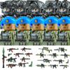 Commando Urbano Forze Speciali Figure Militari Blocchi da Costruzione SWAT Esercito USA Ucraina Soldati Assalto Fanteria Scudo Armi Giocattoli