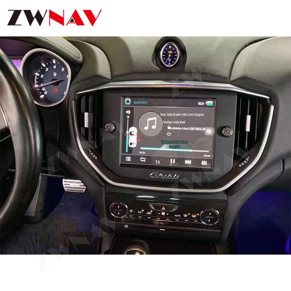 Maserati Ghibli 8.4" Android 10 Central Control Navigation System