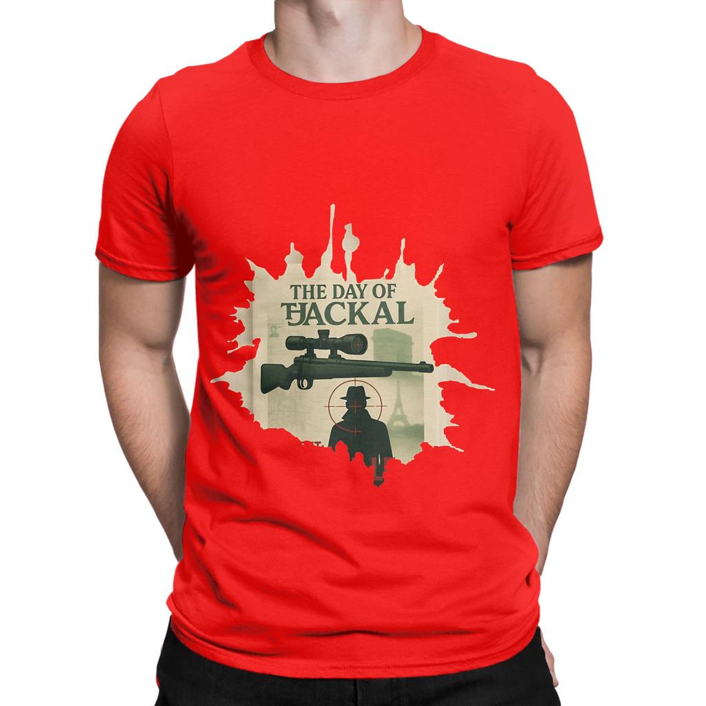 Der Tag des Schakals Staffel Lustiges 100% Baumwolle T-Shirt Der Tag des Schakals Staffel T-Shirts Oberteile Für Unisex