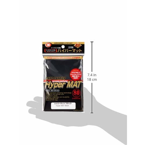 Card Barrier Hyper Matte Series Hyper Matte Black