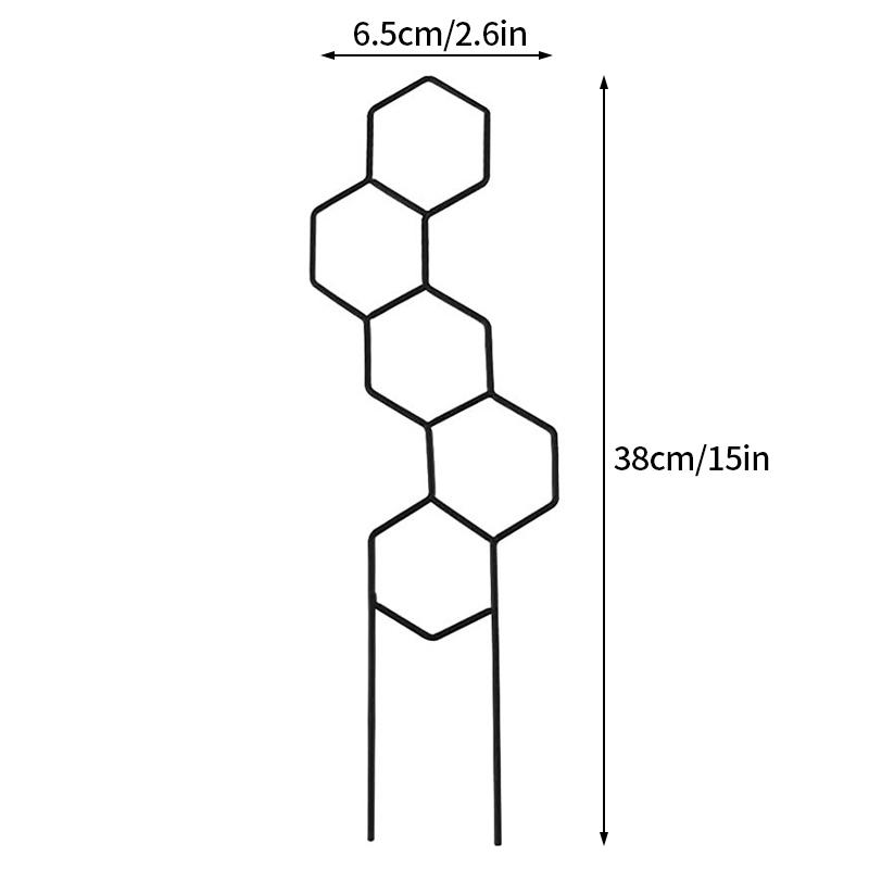 Green Plant Climbing Support Frame Iron Fixing Rods Stand Garden Flower Potted Plant Support Bracket Plant Accessories