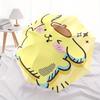 1pc Cute Yellow Cat with BeretUmbrella with Plastic Handle,Suitable for All Seasons Home Travel Outdoor UmbrellaSanlio143