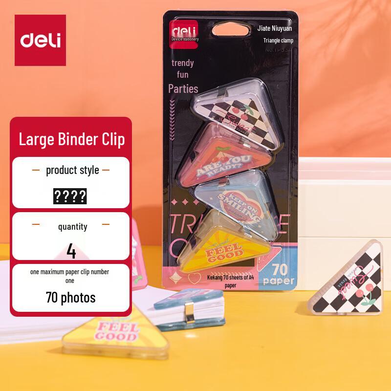 Deli Cartoon Triangle Clips