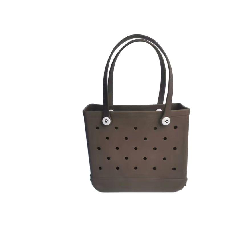 EVA Candy Color Large Capacity Beach Tote Bag