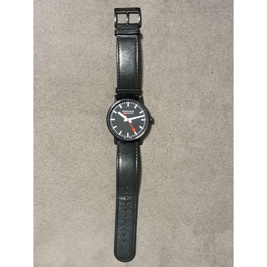 Used MONDAINE Watch Black