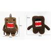 TreasuringU 2026 Nova Mochila de Pelúcia Domo-Kun Marrom Bolsa de Pelúcia Domo Kun Bolsa Transversal Pequena Fofa com Brinquedo Presente de Aniversário