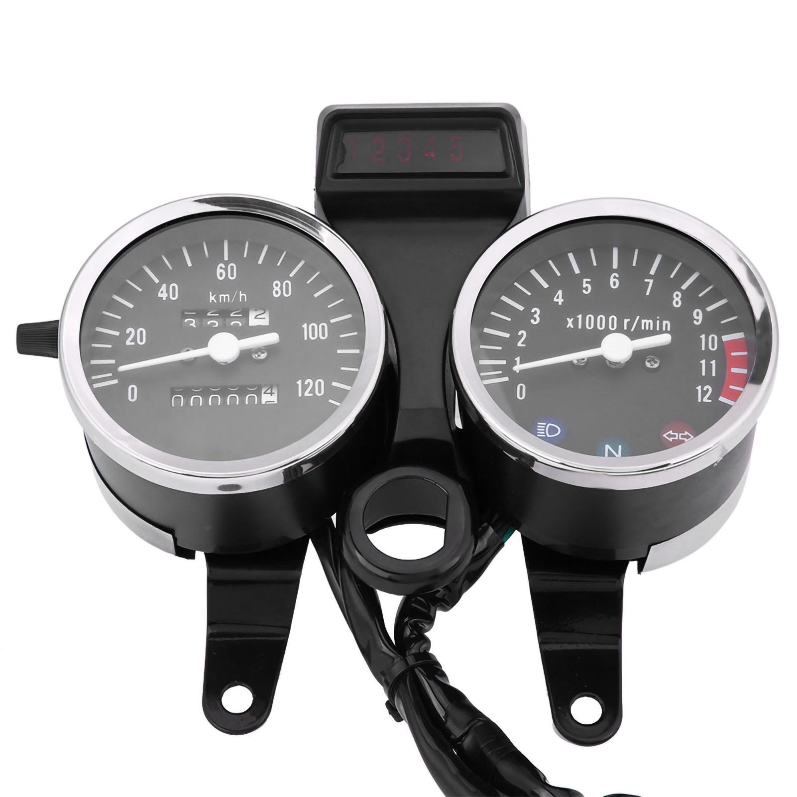 

Motorcycle Modified Accessories Speedometer Odometer Tachometer for Suzuki GN125