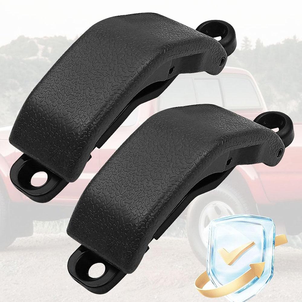 2PCS Black Rear Quatar Window Latch Lock For Toyota Tacoma 4Runner Pickup Hilux