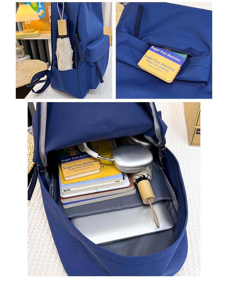 Harajuku-Style Large Capacity Casual Backpack for Students