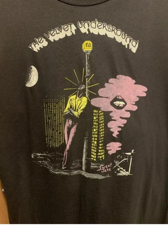 The Velvet Underground Band Cotton Black Unisex T-T-Shirt Vtg S-5XL S141 S