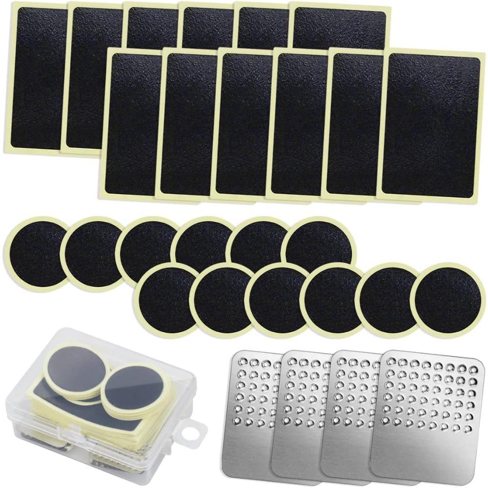 

29PCS Self Adhesive Bike Tyre Puncture Repair Kit Heavy Duty Metal Rasps Universal for MTB Road Mountain Cycling Bikes