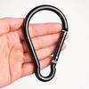 Camping Hiking Carabiner Clip with Spring Snap Lock Aluminum Alloys Carabiner Keychain Hook Clip Spring Link Carabiner
