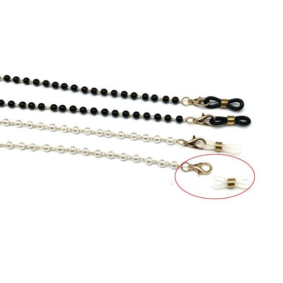Faux Pearl Wear Resistance Eyeglass Chain Alloy Anti-lost Lightweight Sunglasses Chain Glass Accessories