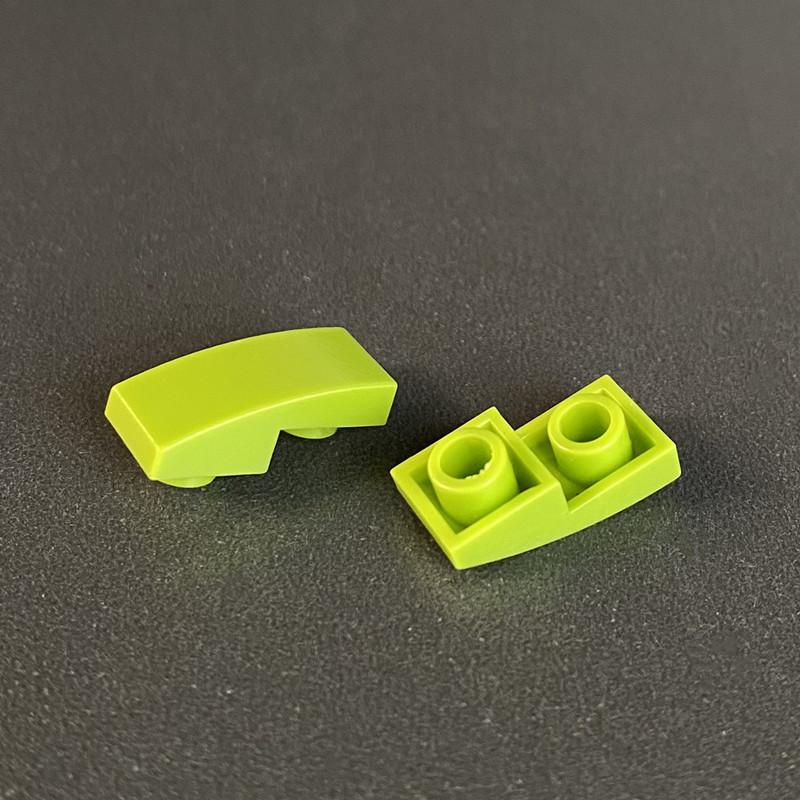 Compatible Building Block 24201 Technology Education Small Particles Building Block Accessories Parts 1X2 Reverse Arc Parts