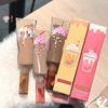 CAPPUVINI Milk Tea Velvet Liquid Eyeshadow Monochrome Matte Makeup Long-lasting Brown Eyeshadow