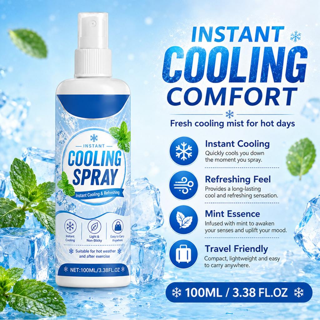Summer Clothing Spray - Fabric Mist, 2-Pack (100ml + 50ml)