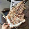 Foulard Quadrato in Seta Stampa Moda Lusso 70*70Cm Fascia Morbida in Raso per Capelli Foulard Cravatta Fascia per Capelli Femminile Foulard Nastro per Borsa