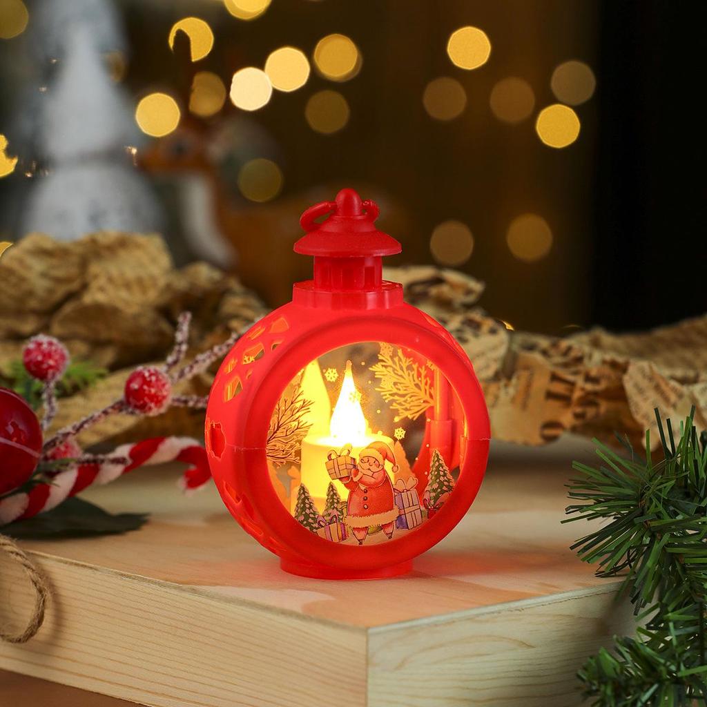 Christmas Eve Children's Night Light Crystal Ball Decor