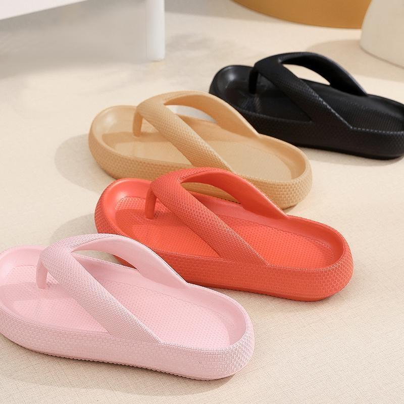 Flip Flops for Women Men Summer Casual Slides Flat EVA Platform Sea Flip Flops Soft Comfy Lightweight Shoes Couple Slippers