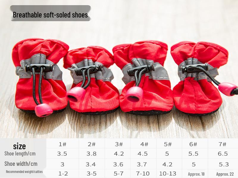 Breathable Small Dog Shoes – Non-Waterproof Paw Covers for Pomeranians & Bichons, Suitable for Spring & Winter