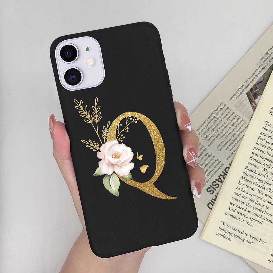 For Apple iPhone 11 Case Soft Slim Fundas Pretty Fashion Letters Phone Cover For iPhone 11 iPhone11 Pro Max Shockproof Cases