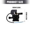Multiple Surfaces Pump Head Assembly For Car Bike Motorcycle Washing Heavy Duty Construction Hassle Free Installation