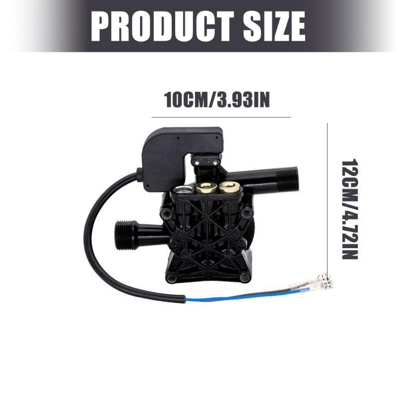 Multiple Surfaces Pump Head Assembly For Car Bike Motorcycle Washing Heavy Duty Construction Hassle Free Installation