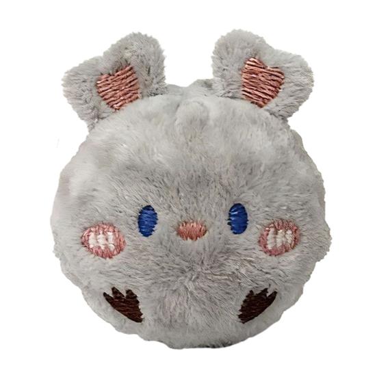 Plush Rabbit Dog Chew Toy Bite Resistant Cartoon Bunny Dog Teething Toy with Squeaker Boredom Stress Relief Toy Pet