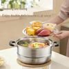 MAXCOOK Stainless Steel Steamer Pot