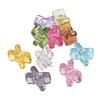 Name Jewelry Beads Clear Acrylic Letter Beads Large Hole 10 Piece Set for DIY Bracelets, Phone Straps and Jewelry