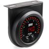 JJCOCO Universal Ultra-thin Electronic Fuel Pressure Gauge With 1/8 Npt Sensor Oil pressure Meter Red display Digital 0-15Psi