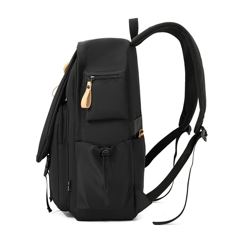 Unisex Large Capacity Backpack Travel Bag Junior High School Student Schoolbag