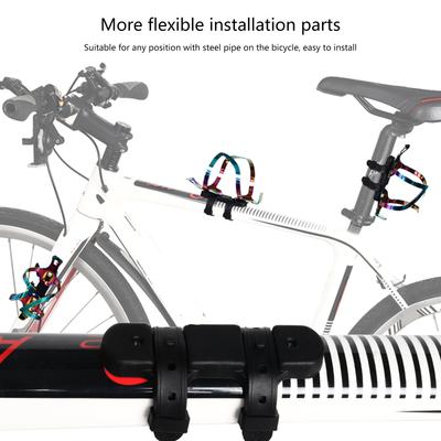 Fahrrad Flaschenhalter Montagebasis Fahrrad Wasserflaschen Halter Riemen Wasserflaschenhalter für Mountainbikes