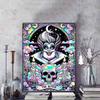 Disney 5D DIY Diamond Painting Lady Termani Dark Neon Tarot Style Illustration Full Round Diamond Mosaic Cartoon Dog Embroidery Art Painting HomeDecor