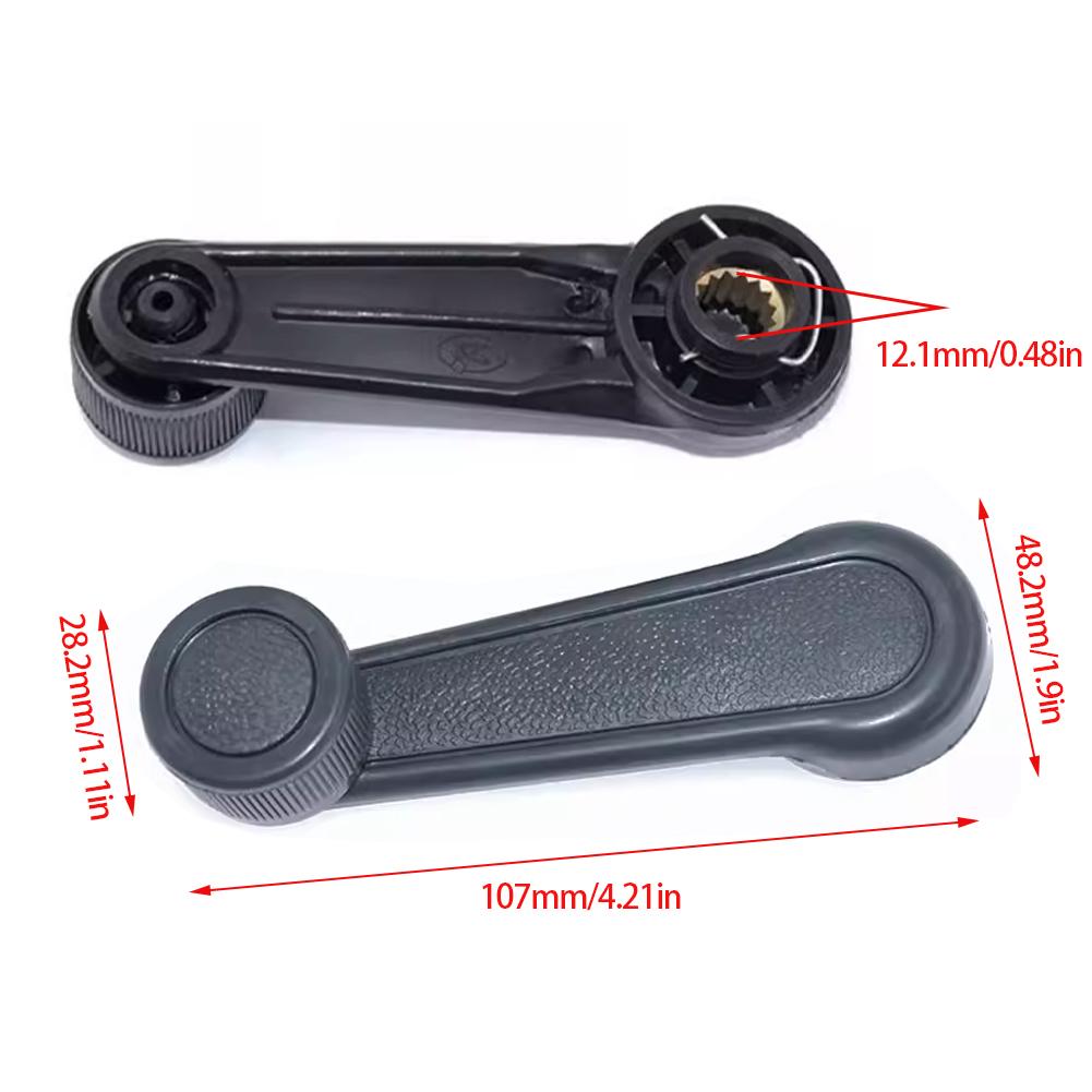 Universal Car Window Connect Winder Handle Crank Door Lever Handle Replaces Interior Accessories