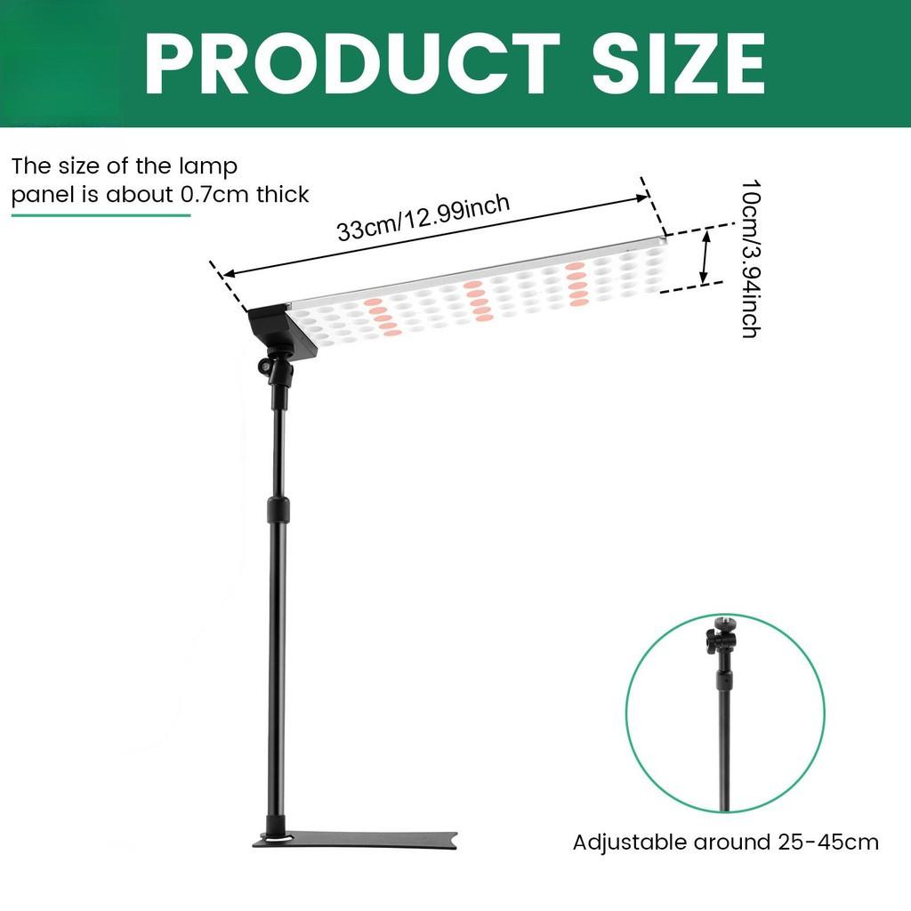 15W Retractable LED Plant Lamp Indoor Full Spectrum Plant Grow Light Plants Growth Supplementary Lighting Equipment