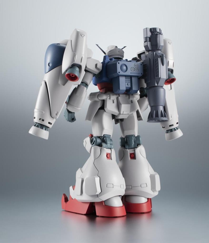 TAMASHII NATIONS SPIRITS ROBOT SPIRITS Mobile Suit Gundam 0083 Gundam Prototype Unit 2 130mm ABS PVC Painted Action Figure [SIDE MS] RX-78GP02A ver.