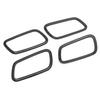 Frame Trim Inner Door Handle ABS Carbon Fiber Fit For Honda CR-V CRV 2015-2016